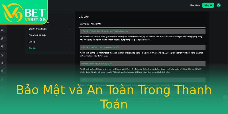 Bảo Mật và An Toàn Trong Thanh Toán Bảo Mật và An Toàn Trong Thanh Toán