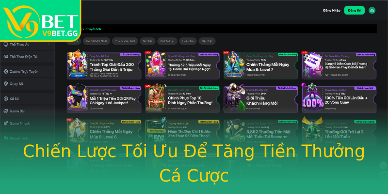 Chiến Lược Tối Ưu Để Tăng Tiền Thưởng Cá Cược Chiến Lược Tối Ưu Để Tăng Tiền Thưởng Cá Cược