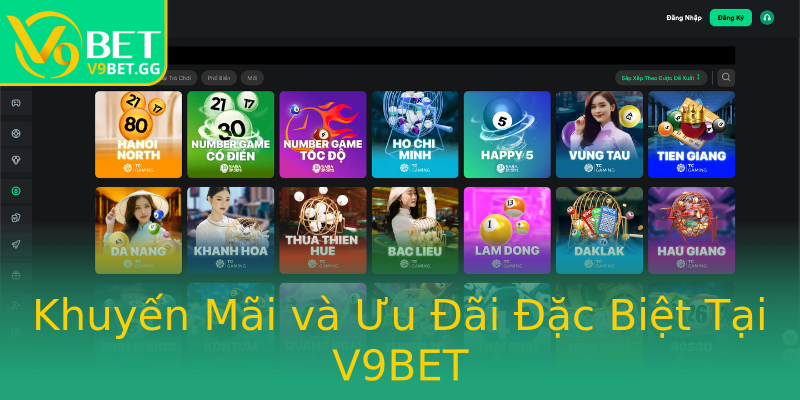 Khuyến Mãi và Ưu Đãi Đặc Biệt Tại V9BET Khuyến Mãi và Ưu Đãi Đặc Biệt Tại V9BET