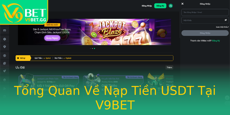 Tổng Quan Về Nạp Tiền USDT Tại V9BET Tổng Quan Về Nạp Tiền USDT Tại V9BET