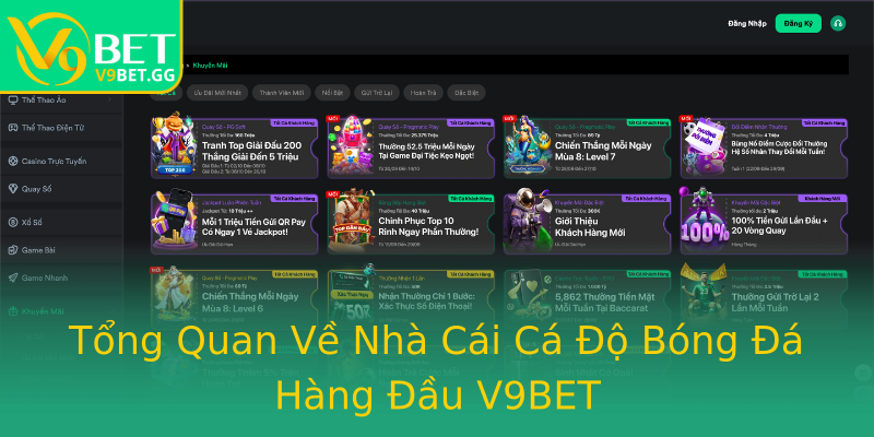 Tổng Quan Về Nhà Cái Cá Độ Bóng Đá Hàng Đầu V9BET Tổng Quan Về Nhà Cái Cá Độ Bóng Đá Hàng Đầu V9BET